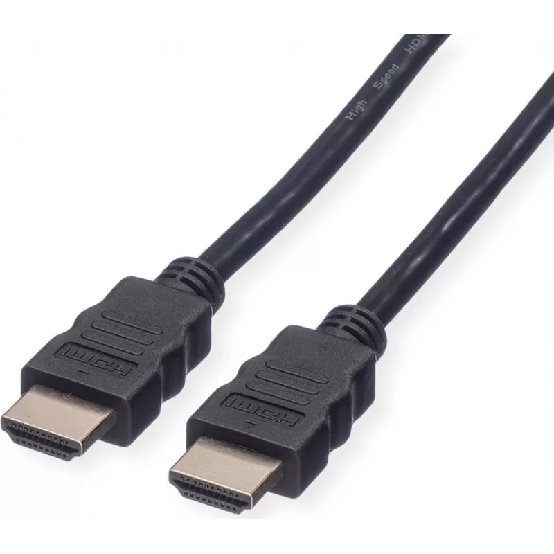 HDMI laidas VALUE 11.99.5904 5m A tipo kištukas–kištukas 2.1 juodas