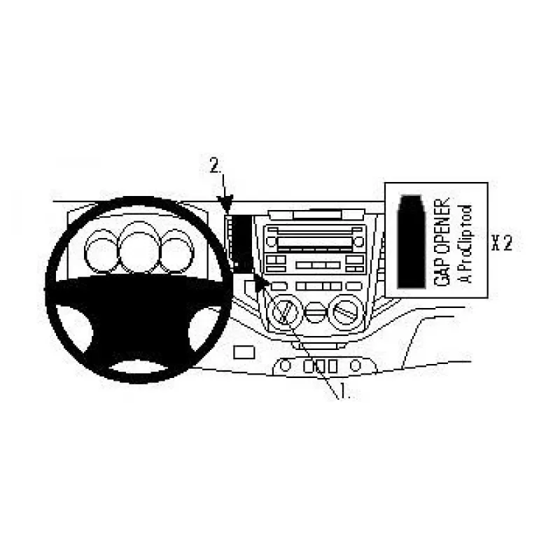 Brodit 854742 automobilinis laikiklis