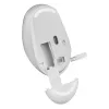 Belaidė pelė su tyliu spustelėjimu AURIS MB-027 800/1200/1600 DPI balta