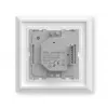 Stiklinis sieninis termostatas Homematic IP 161333A0 su CO2 jutikliu, skaitmeninis RF, 230 V, 54,5×54,5×29 mm