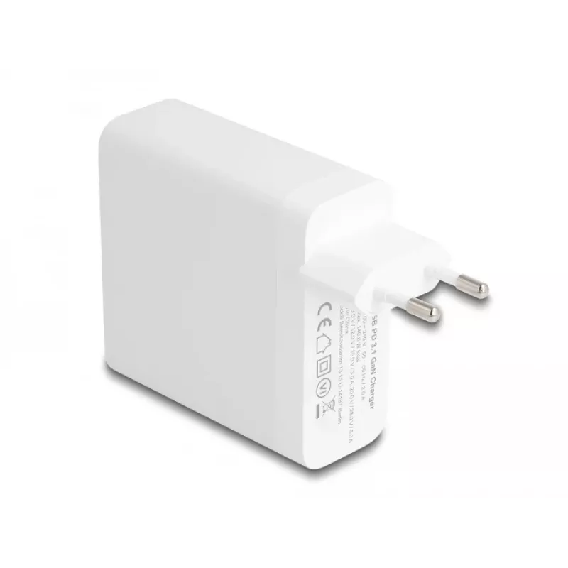 DeLOCK USB GaN 140W PD 3.1 vidaus kintamosios srovės universalus įkroviklis