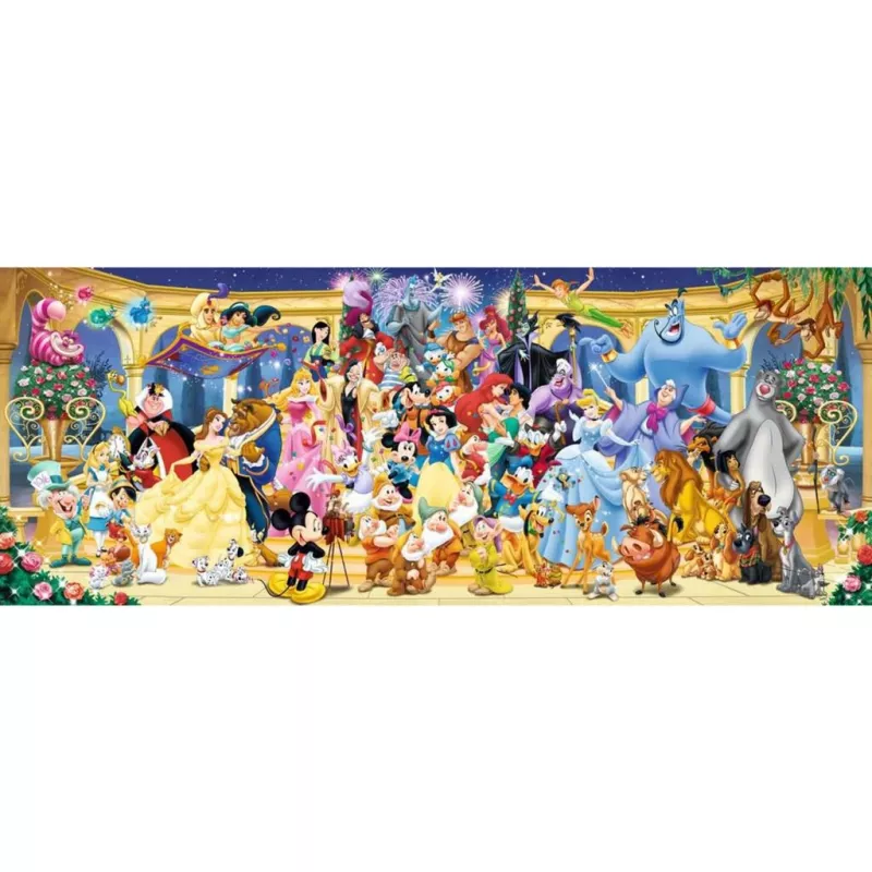 Dėlionė Panorama - Disney grupinė nuotrauka (1000 dalių)