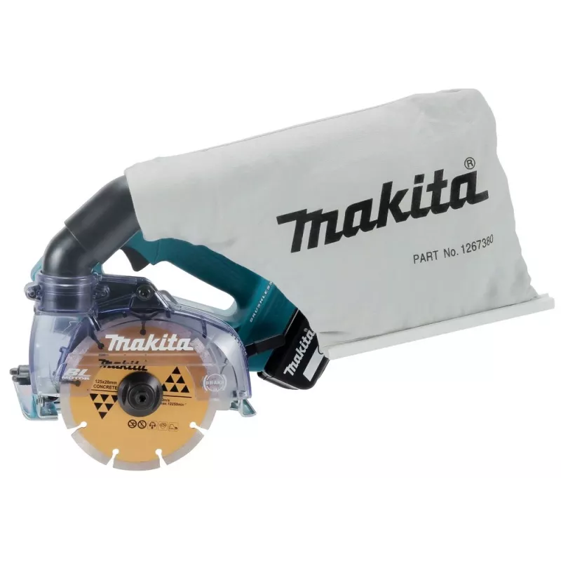 Makita DCC500Z nešiojamasis diskinis pjūklas 12,5 cm žalias