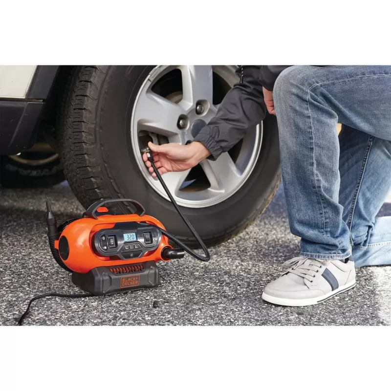 Black & Decker BDCINF18N-QS oro kompresorius 160 l/min AC/Žiebtuvėlio lizdas