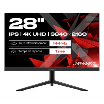JAPANNEXT JN-IPS280UHD144F kompiuterio monitorius 71,1 cm (28 coliai) 3840 x 2160 pikselių 4K Ultra HD LCD juodas