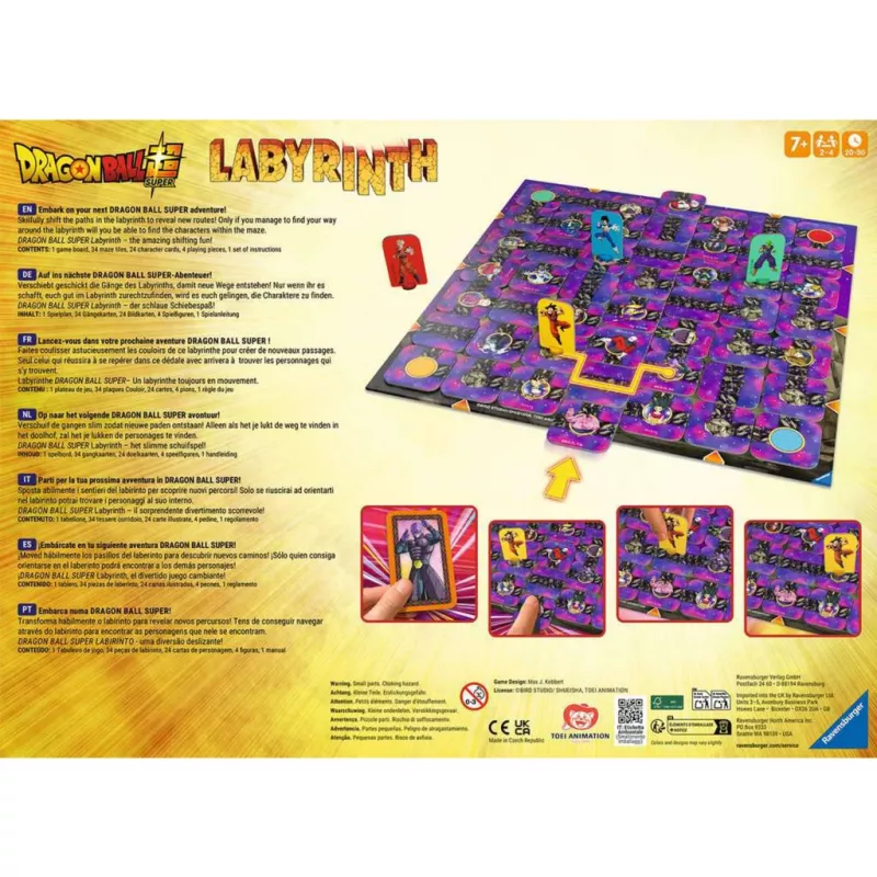 Dragon Ball Super Labyrinth, stalo žaidimas