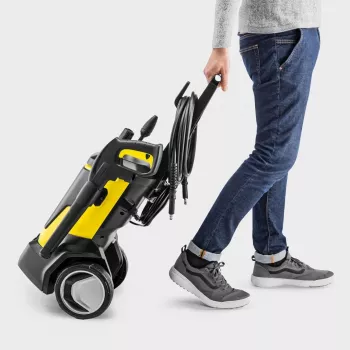Karcher AG K 7 WCM aukšto slėgio plovimo įrenginys, vertikalus, elektrinis, 600 l/h, juoda, geltona