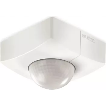 Lubinis PIR jutiklis Steinel IS 3360 COM1 — Laidinis, AC 220–240V, 2000W, Baltas, 95×95×65 mm