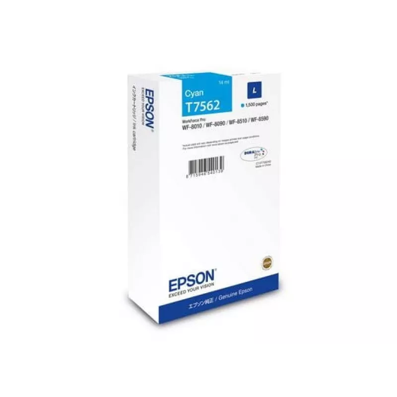 Epson C13T75624N rašalo kasetė 1 vnt. Originali žydra