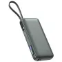 Išorinė baterija 4smarts 541603 — Li‑Ion 20000 mAh, USB‑C + USB‑A, 165W bendra galia, 5A, pilka