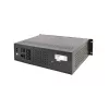Gembird - UPS stelažinis 19'' 3.4U 1500VA, 4x IEC 230V išėjimai, IEC14 įėjimas, RJ11, USB, LCD, Line-Interactive 1.5 kVA 900 W 4 AC lizdai