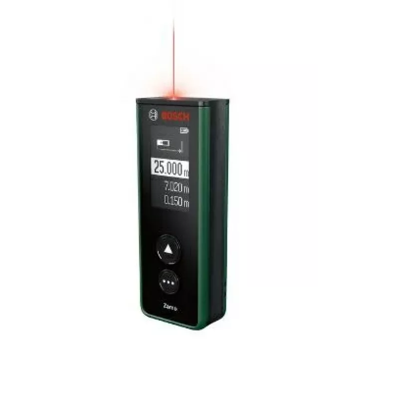 Bosch Zamo lazerinis atstumo matuoklis, juodas, žalias 25 m