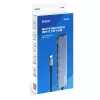 USB Type-C šakotuvas SAVIO AK-82 su HDMI, MicroSD, USB 3.2 Gen1, PD pralaidumu, 4K@30Hz, 5000 Mbit/s, juodas