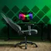 Žaidimų kėdė Razer Iskur V2 X Fabric juoda — ergonomiškas dizainas, juosmens atrama, medžiaginiai apmušalai