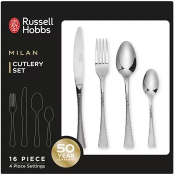 Stalo įrankių rinkinys Russell Hobbs RH02229EU7 — 16 dalių, nerūdijantis plienas