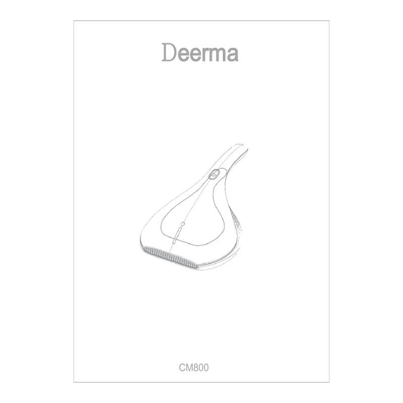Rankinis dulkių siurblys Deerma CM800 — 450 W, 13 000 Pa siurbimo galia, HEPA filtras, be maišelio, baltas