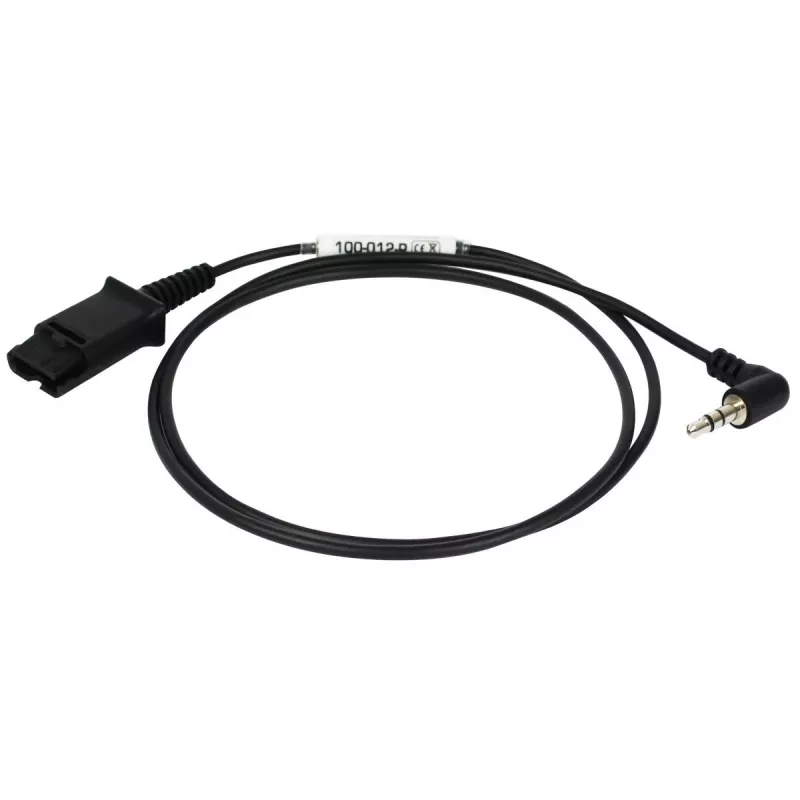 Audio laidas Plusonic QD-3.5mm Jack model 100-012-P — 3,5 mm lizdas
