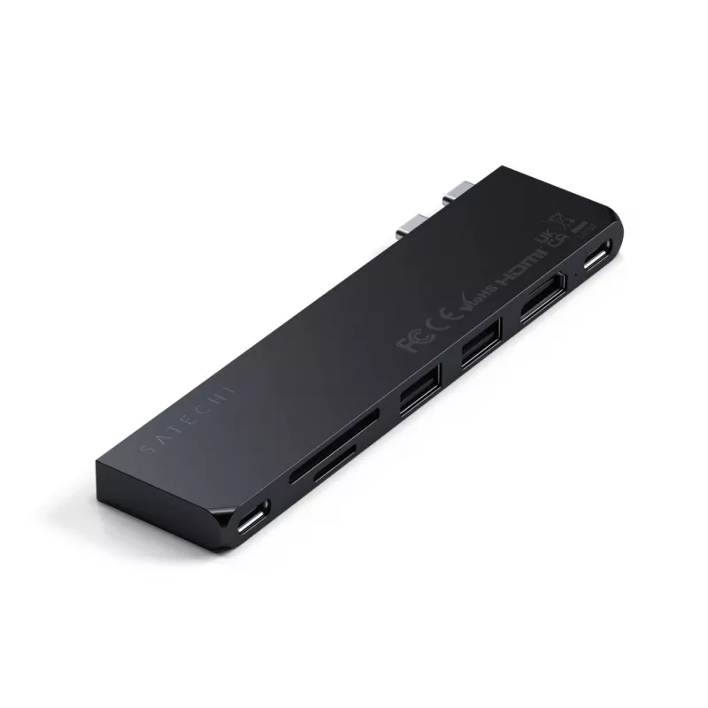 Prijungimo stotelė Satechi ST-HUCPHSD USB 3.2 Gen 2 Type-C Juoda
