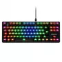 Mechaninė žaidimų klaviatūra Sharkoon Crystal Shark Juoda DE su RGB apšvietimu
