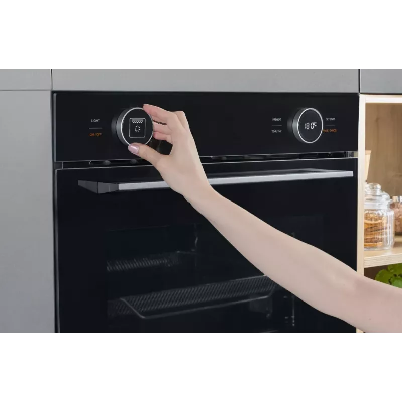 Įmontuojama orkaitė AMICA ED6769BA+ S-TYPE 1195515 su daugiafunkciškumu, energijos klasė A+
