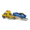 Vilkikas BRUDER 02675 geltonas ABS nuo 4 metų