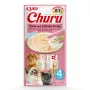 INABA Churu Tuna su lašiša – kačių skanėstai – 4x14 g