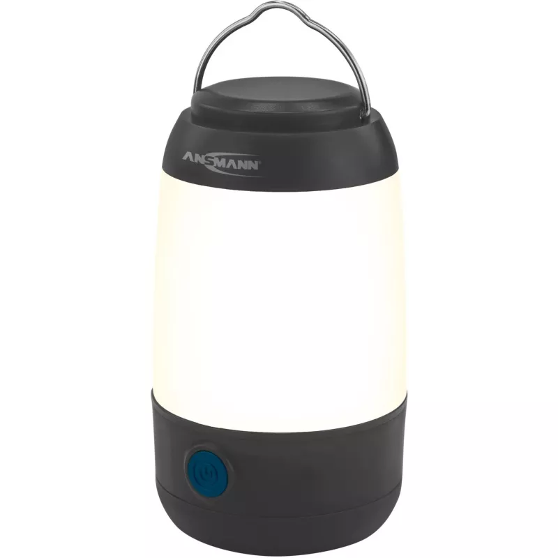 Baterijomis maitinamas stovyklavietės žibintas Ansmann Mini 230 lm LED Juoda