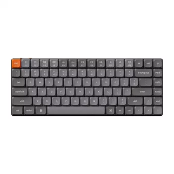 Klaviatūra Keychron K3 Pro universali USB + Bluetooth QWERTY juoda pilka raudona