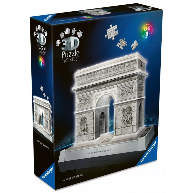 3D dėlionė Ravensburger 12008029 Pastatai 269 mm x 239 mm