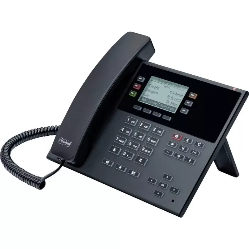 Auerswald COMfortel D-110 IP telefonas juodas 3 eilučių LCD