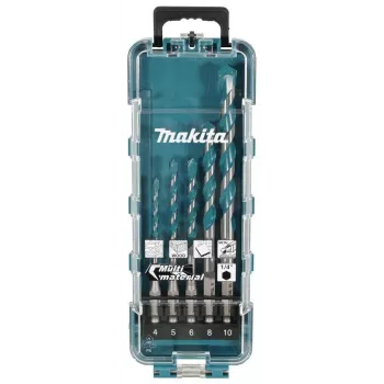 MAKITA UNIVERSALUS GRĄŽTŲ RINKINYS 1/4 ŠEŠIAKAMPIS / 5 vnt.