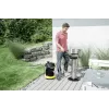Sausas dulkių siurblys Karcher AD 4 Premium — 17 l, 600 W, be maišelio, metalinė žarna, chromuotas vamzdis