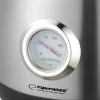 Elektrinis virdulys ESPERANZA EKK029 — 1,7 l, 2200 W, nerūdijančio plieno ir juodo plastiko