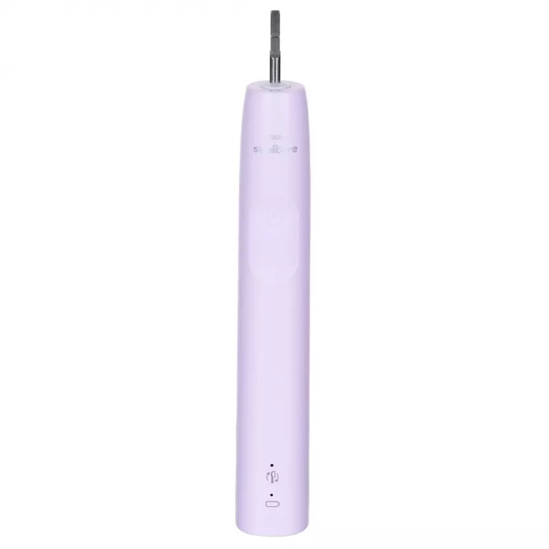 Sonic elektrinis dantų šepetėlis Philips 3100 series HX3671/11 su slėgio jutikliu, įmontuota Li‑Ion baterija, 1 šepetėlio galvutė, baltos/rožinės spalvos