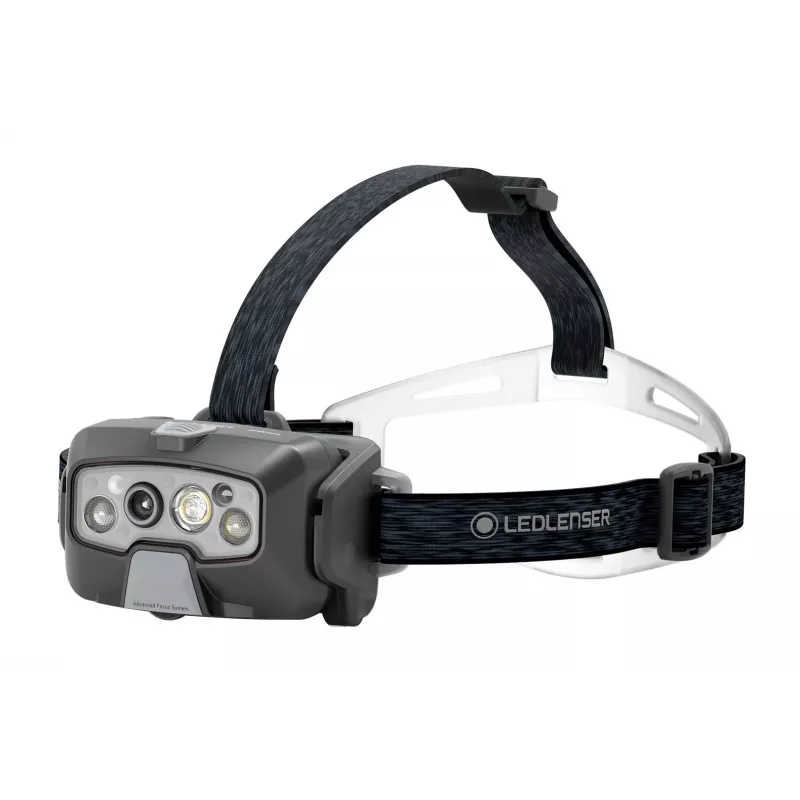 LED priekinis žibintas Ledlenser HF8R Core Juodas