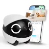 Robotas Jūsų Augintiniui Stebėti Enabot Rola Mini — Wi‑Fi, 5000 mAh baterija, 3 MP, 137° regėjimo laukas, Balta/Juoda