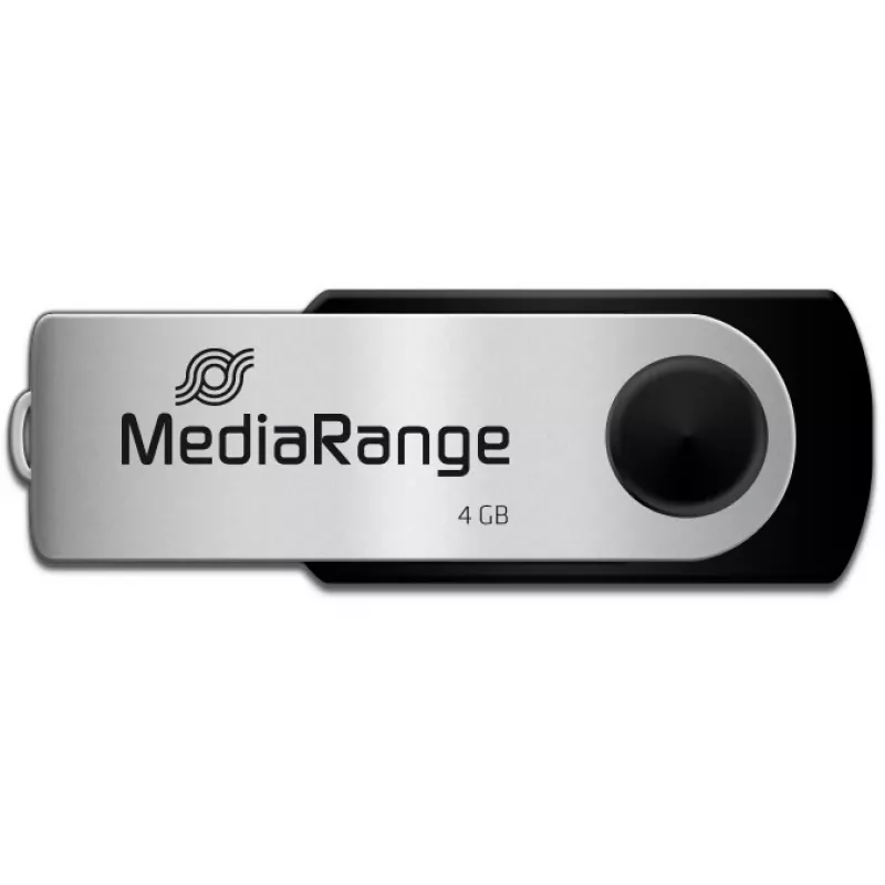 USB atmintukas MediaRange 4 GB USB Type-A Micro-USB MR907