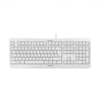 CHERRY KC 1000 klaviatūra, biuro, USB, QWERTZ, vokiška, pilka