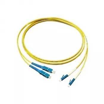 GoodConnections komutacinis kabelis LWL dvipusis OS2 (vienmodis, 9/125) LC/SC, LSZH, keičiamas poliškumas, 2 m,