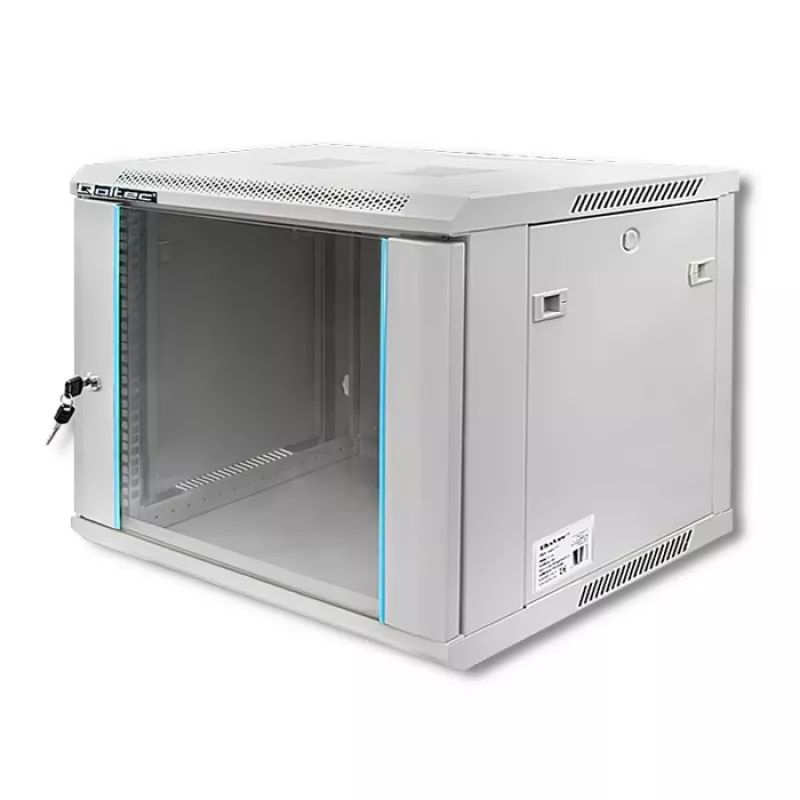 Stovo spinta QOLTEC 19 colių 9U 600x500x600 sieninė arba ant grindų montuojama serverio korpusas