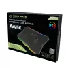 Nešiojamojo kompiuterio aušinimo padėklas ESPERANZA EGC110 iki 17 colių (43,2 cm), 1 ventiliatorius 18 cm, 800 aps./min, 63 CFM, USB 2.0, juodas