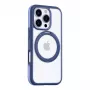 Cover Torras Ostand R Fusion iPhone 16 Pro mėlynas permatomas 6,1 col.