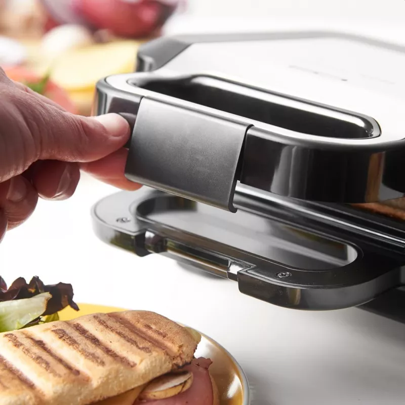 Russell Hobbs 26810-56 sumuštinių keptuvas 750 W juoda, nerūdijantis plienas
