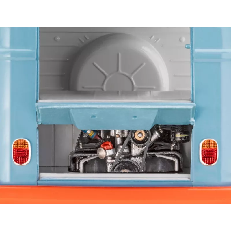 Plastikinis modelis VW T1 Panel Van - Gulf apdaila 1/24