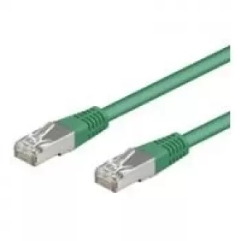Wentronic Goobay CAT 5e komutacinis kabelis, SF/UTP, žalias, 50 m - CCA vario mišinys (68052)