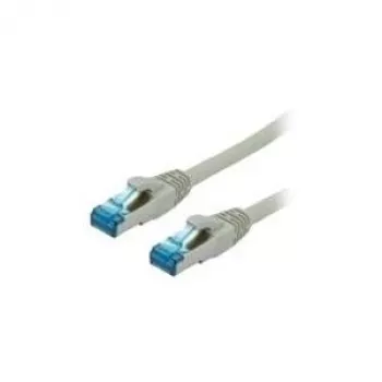 VALUE - komutacinis kabelis - RJ-45 (M) į RJ-45 (M) - 3 m - UTP - CAT 6a - Formuotas - Pilka (21.99.0873)