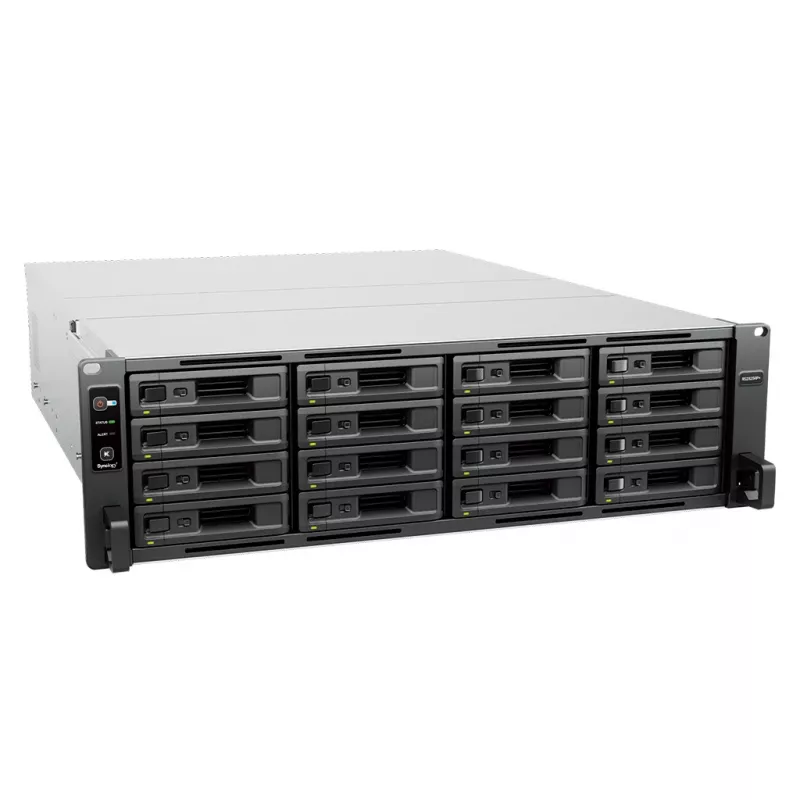 NAS stovo serveris Synology RS2825RP+ 16 diskų (3U) V1780B 3,35 GHz, 8 GB DDR4, HDD/SSD palaikymas, Pilka