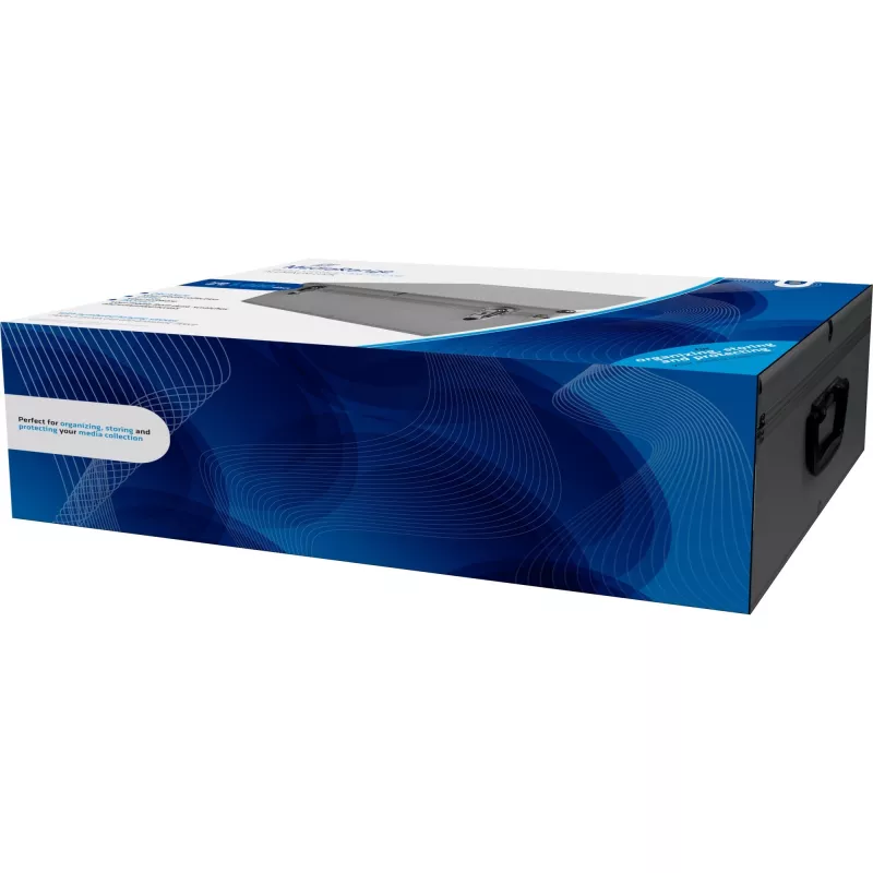 Dėžutinis dėklas MediaRange BOX78, skirtas 1000 diskų, sidabrinis
