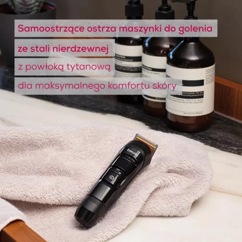 „Beurer“ barzdos ir šerių kirpimo mašinėlė MN4, įkraunama, preciziškai kerpa