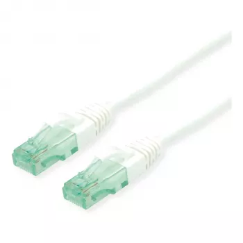 Tinklo kabelis ROLINE Recycled Material 21.45.3168 RJ-45 Cat6a 15 m Balta